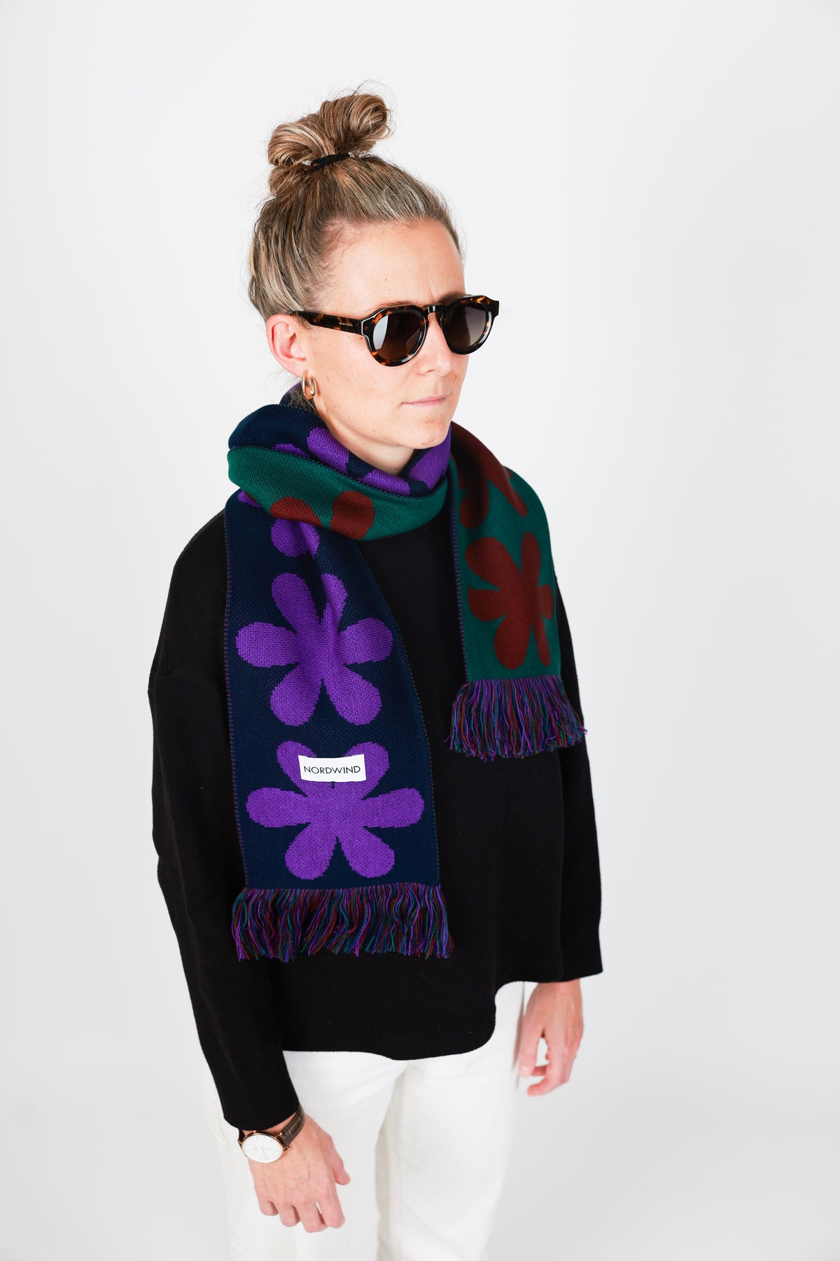 Nordwind Classicschal Flower #C008