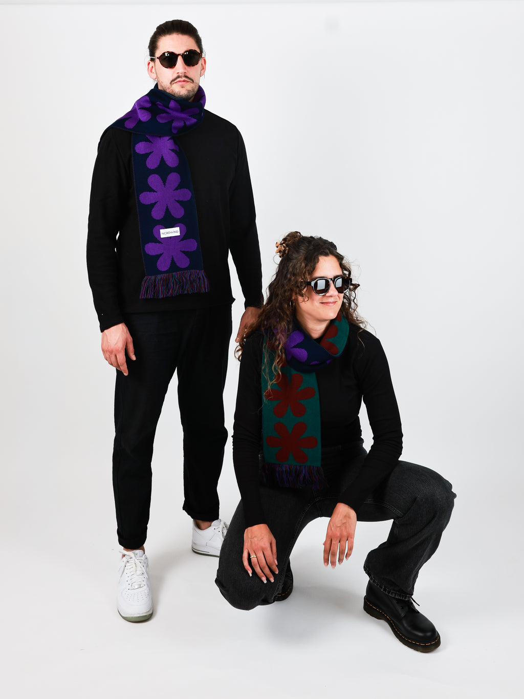 Nordwind Classicschal Flower #C008