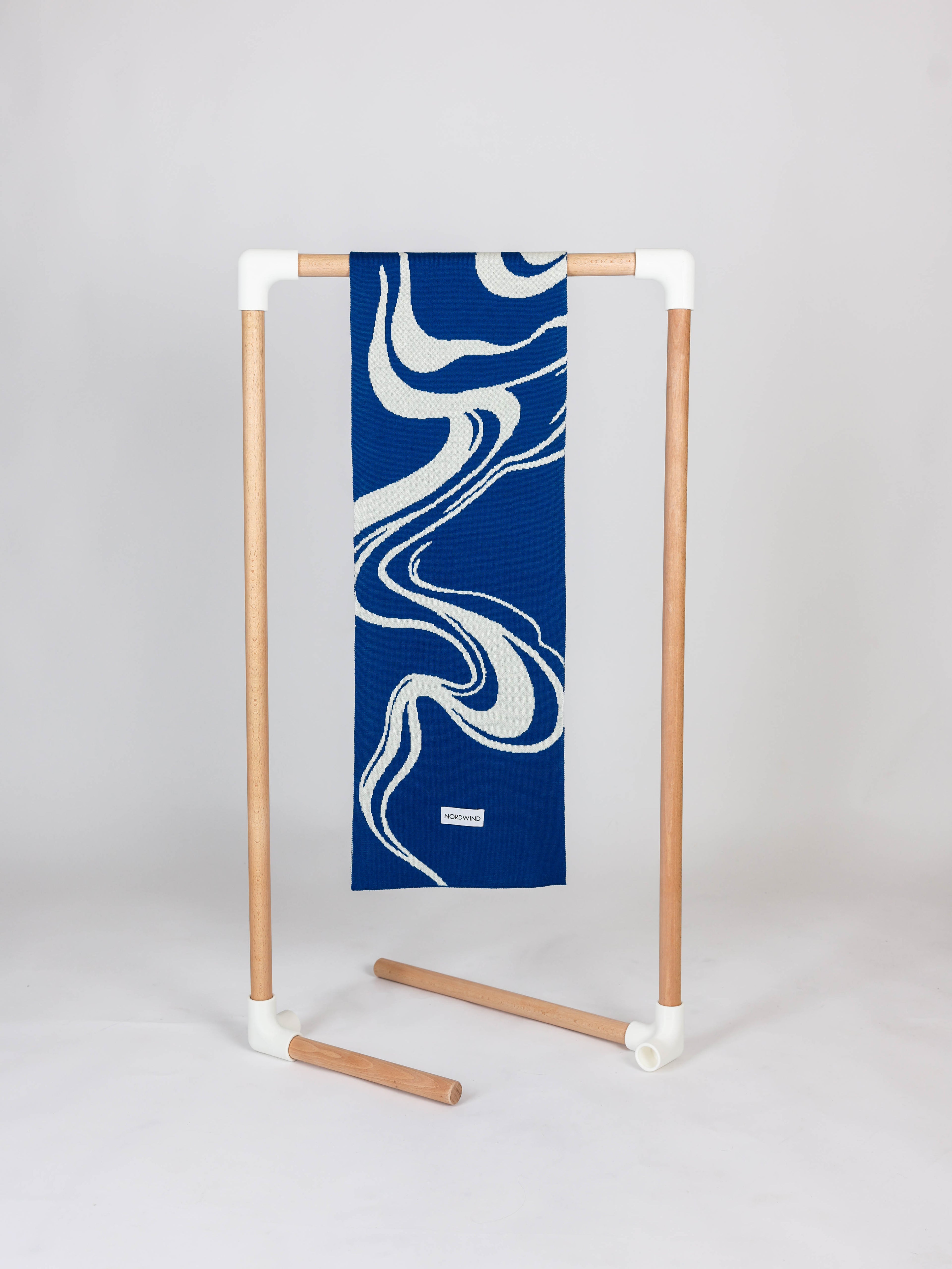 Nordwind Wollschal Glacier #W002