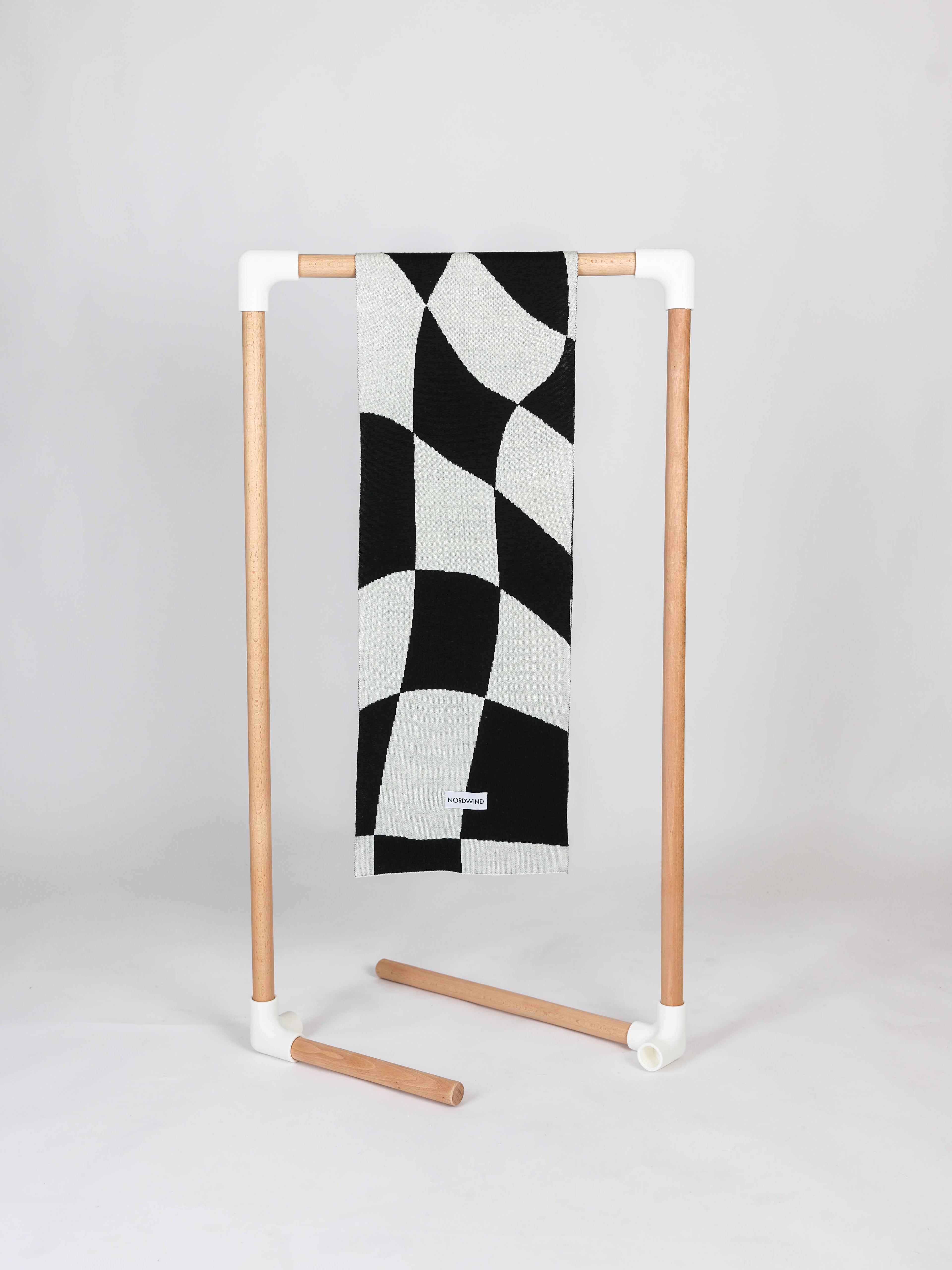 Nordwind Wollschal Checkmate #W006