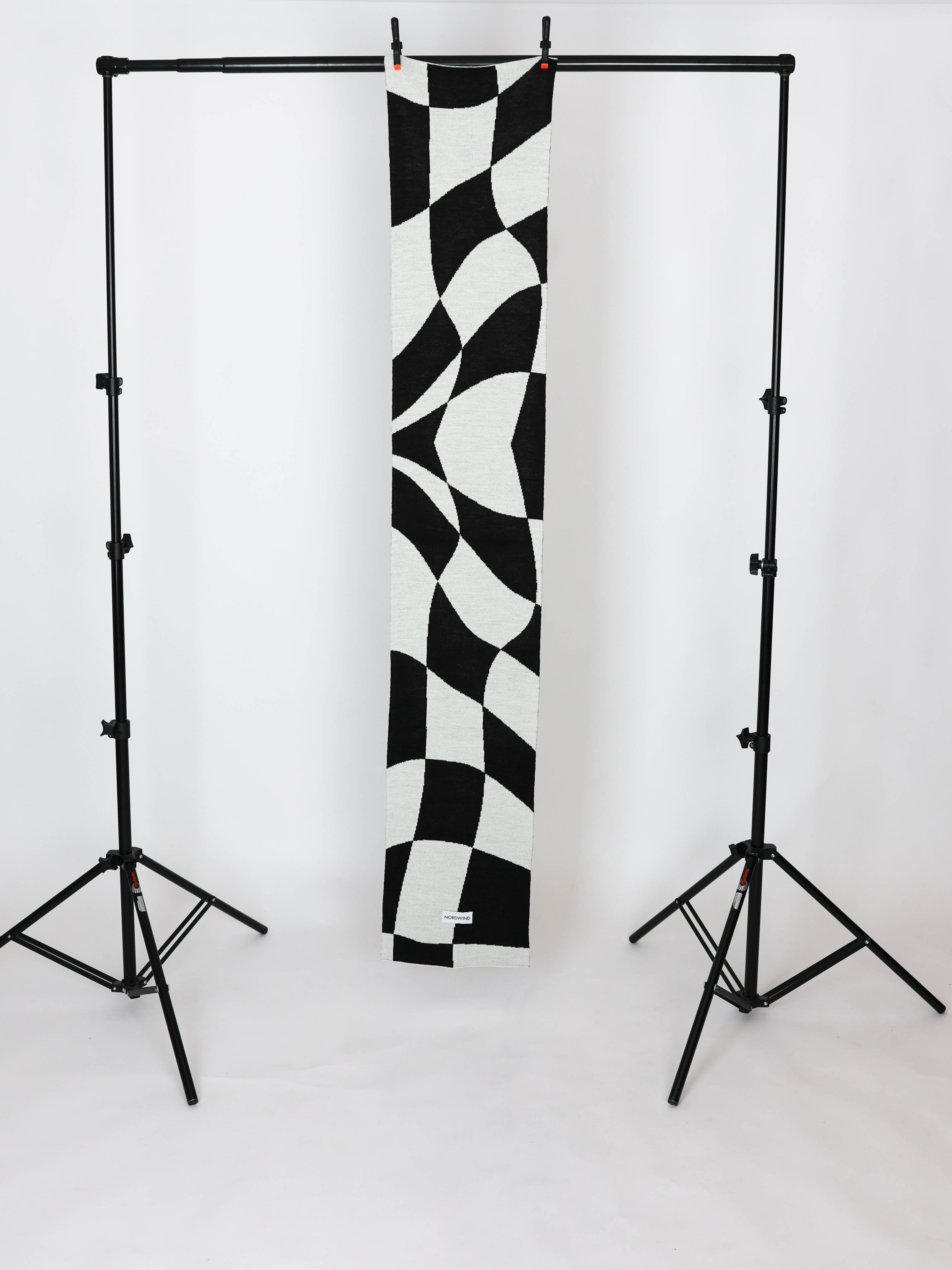 Nordwind Wollschal Checkmate #W006