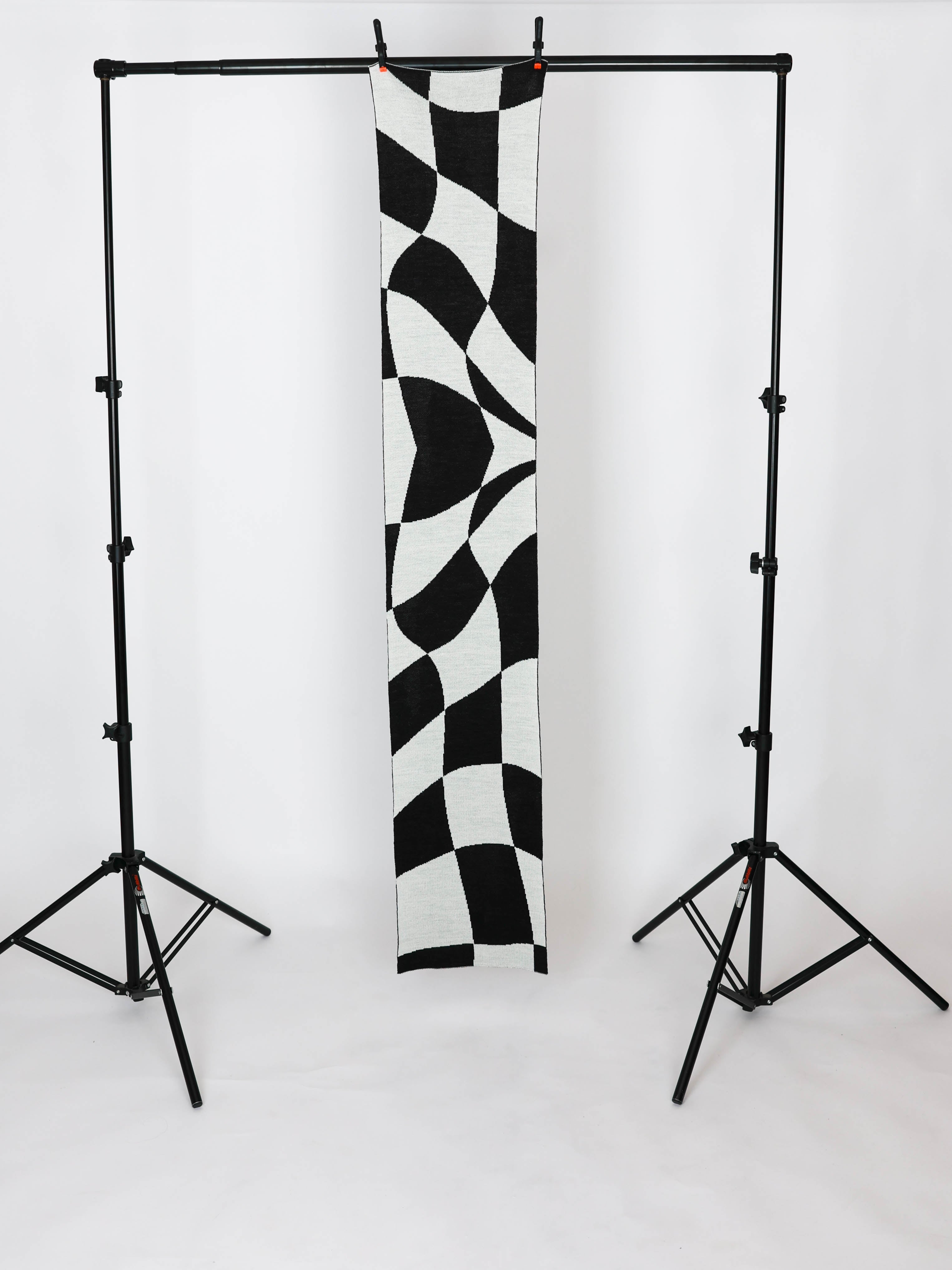 Nordwind Wollschal Checkmate #W006