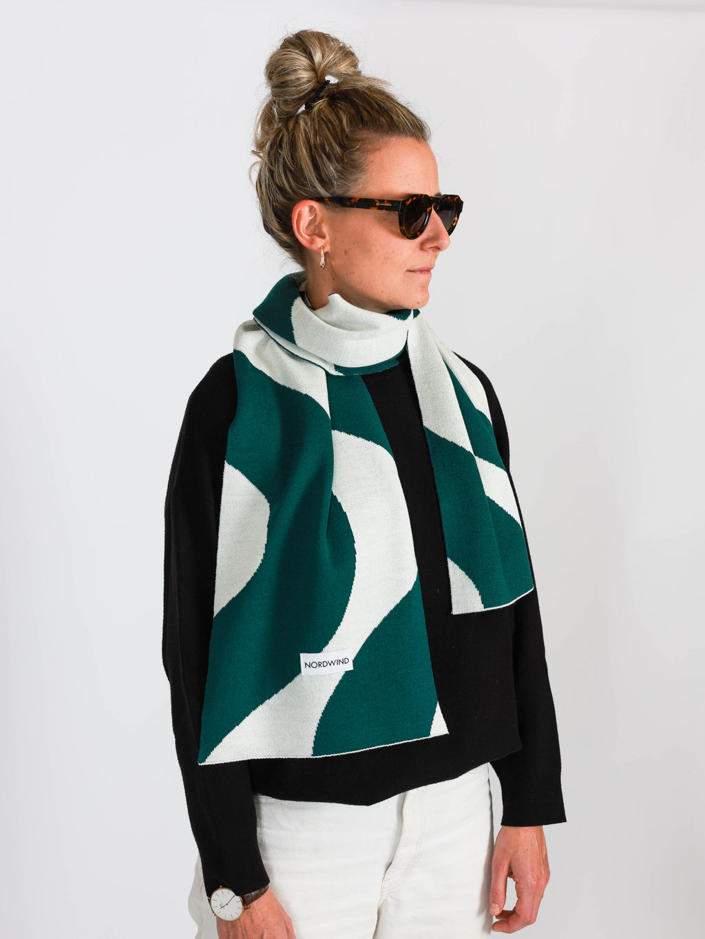 Nordwind Wool Scarf Flow #W004