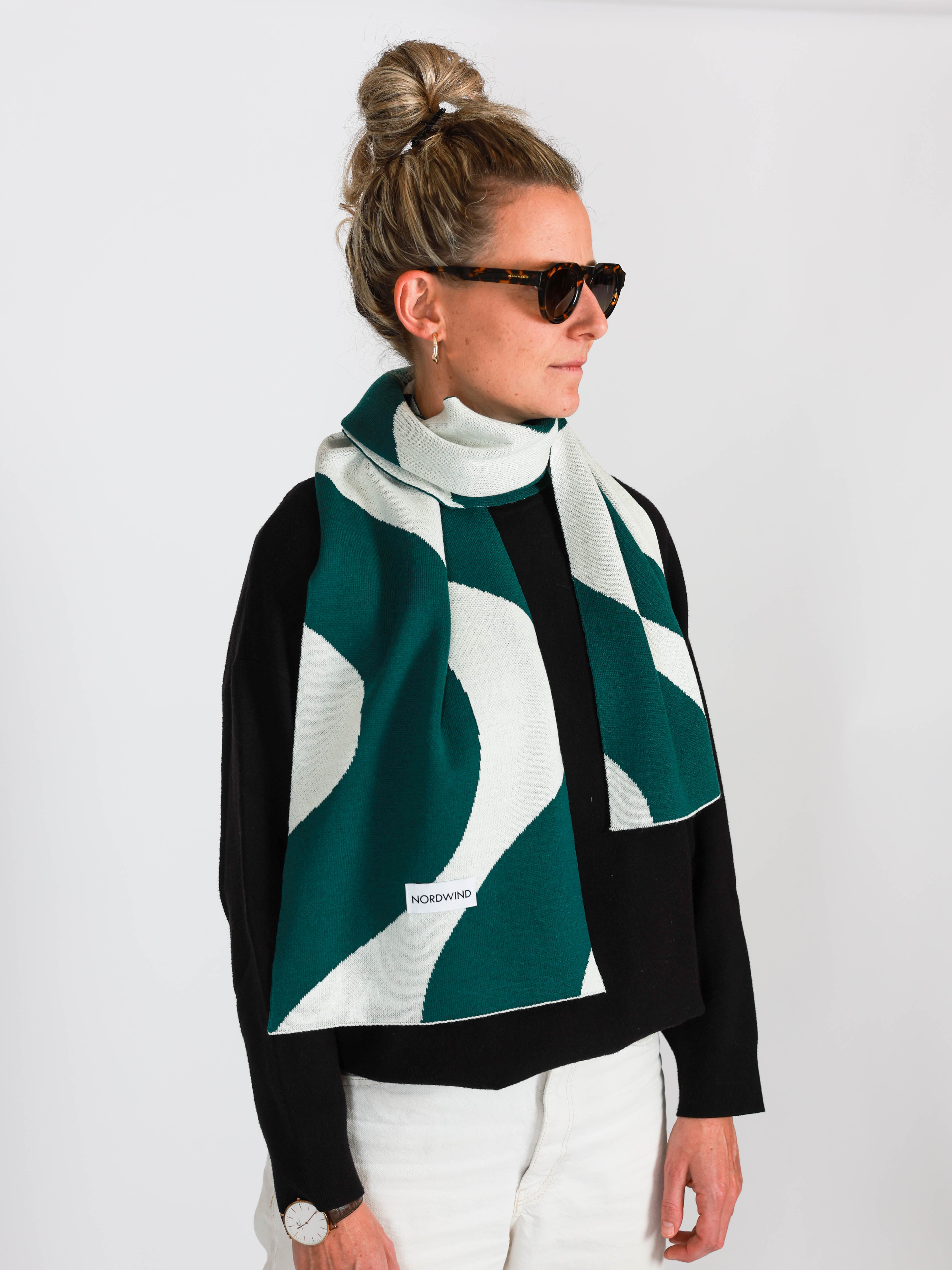 Nordwind Wollschal Flow #W004