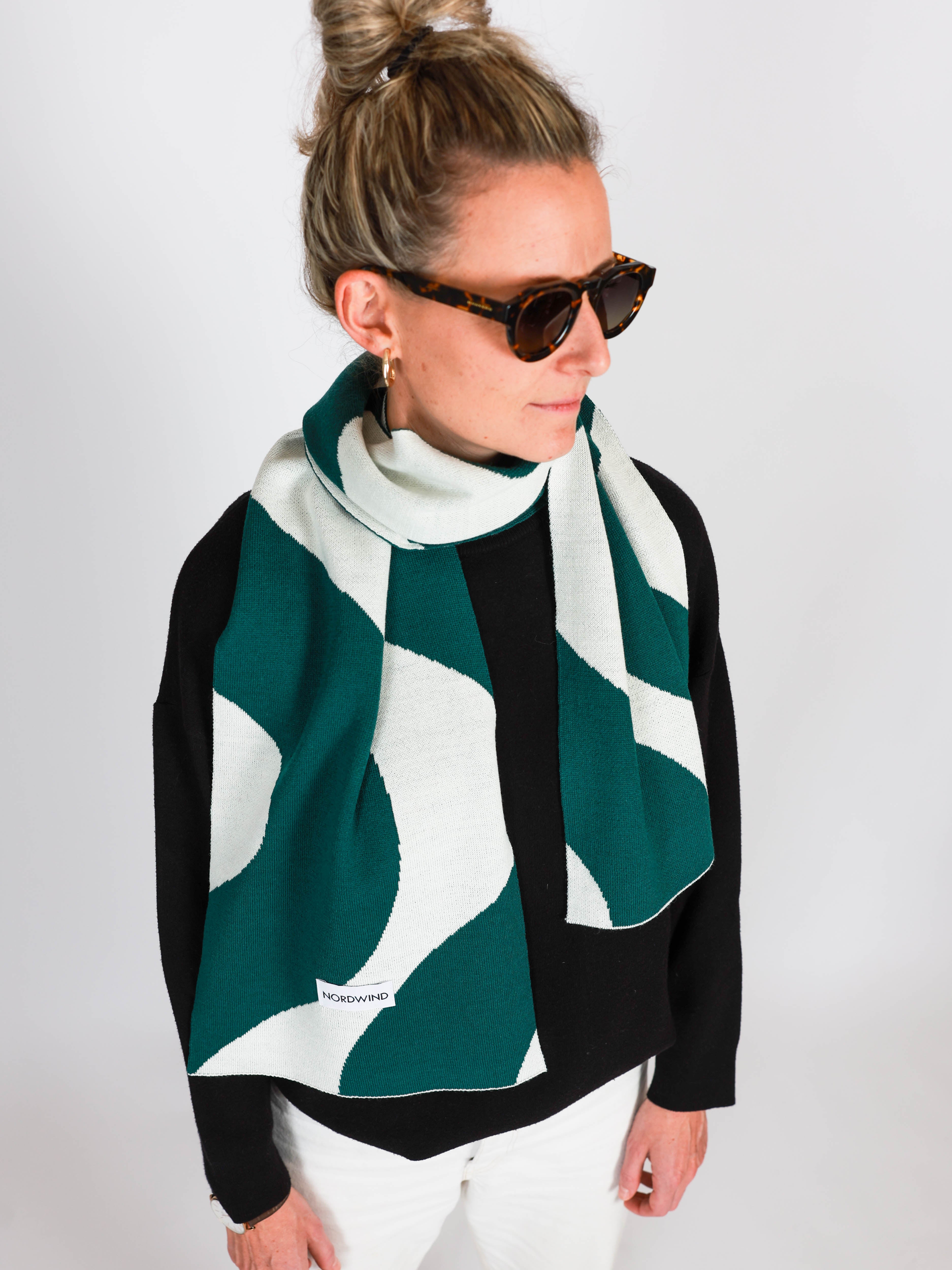 Nordwind Wool Scarf Flow #W004